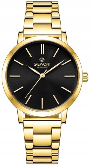 Изображение Zegarek Giewont Zegarek Damski Giewont Sapphire Zoto Czarny GW2360-B3