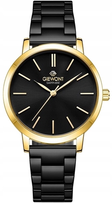 Изображение Zegarek Giewont Zegarek Damski Giewont Sapphire Zoto Czarny GW2360-B4