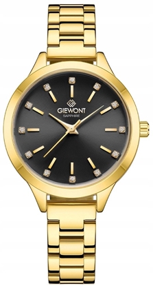 Изображение Zegarek Giewont Zegarek Damski Giewont Sapphire Zoto Czarny GW2720-B3