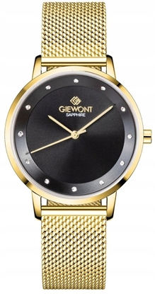 Изображение Zegarek Giewont Zegarek Damski Giewont Sapphire Zoto Czarny GW4130-B3