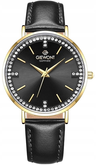 Изображение Zegarek Giewont Zegarek Damski Giewont Sapphire Zoto Czarny GW5390-A4