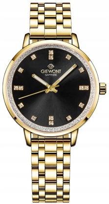 Изображение Zegarek Giewont Zegarek Damski Giewont Sapphire Zoto Czarny GW7370-B4