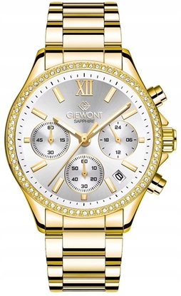 Изображение Zegarek Giewont Zegarek Damski Giewont Sapphire Zoto Srebrny GW3670-B2