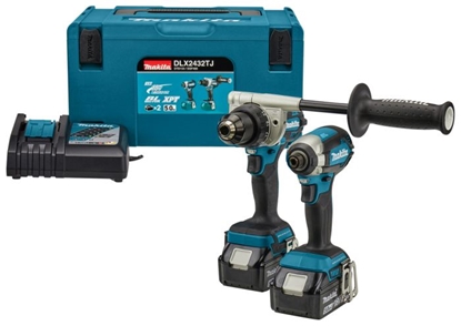Picture of Zestaw elektronarzdzi Makita 6-elementowy (DLX2432TJ)