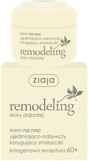 Picture of Ziaja Remodeling Krem Na Noc Ujdrniajco - Odywczy 60+ 50ml