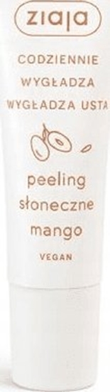 Picture of Ziaja ZIAJA Codziennie Wygadza peeling cukrowy do ust Soneczne Mango 12g