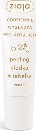 Picture of ZIAJA_Codziennie Wygadza peeling cukrowy do ust Sodka Mirabelka 12g