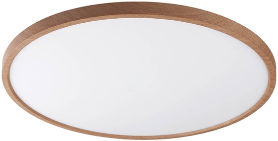 Picture of Lampa sufitowa Zumaline Zuma Line Cami WM-BP1108-S-W plafon lampa sufitowa 1x36W LED 3000-4000-6000K 3085 lm drewniany/biay