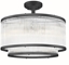 Picture of Lampa wiszca Zumaline Zuma Line Sergio C0528-05H-P7AC plafon lampa sufitowa 5x60W E14 czarny/transparentny
