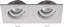 Picture of Zumaline Zuma Line Chuck DL2 Square 20068-WH-N oczko lampa wpuszczana downlight koo 2x50W GU10 biae
