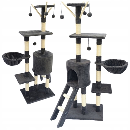 Attēls no ZW2B Liela aktivitāšu māja kaķiem 6 līmeņi / 141 cm