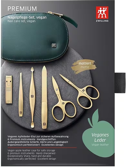 Picture of Zwilling Manicure & Pedicure Set 6-Pc with Nail Scissor