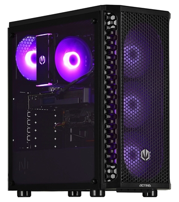 Picture of Actina 5901443404859 PC AMD Ryzen™ 7 8700F 32 GB DDR5-SDRAM 1 TB SSD AMD Radeon RX 7700 XT Midi Tower Black
