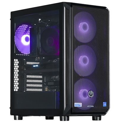Picture of Actina 5901443410249 PC Intel® Core™ i5 i5-14400F 32 GB DDR5-SDRAM 1 TB SSD Intel Arc B580 Midi Tower Black
