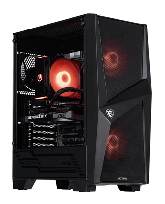 Attēls no Actina 5901443421580 PC AMD Ryzen™ 9 7900 32 GB DDR5-SDRAM 1 TB SSD NVIDIA GeForce RTX 5070 Midi Tower Black