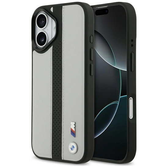 Picture of Case BMW M Perforated Stripe Logo MagSafe for iPho