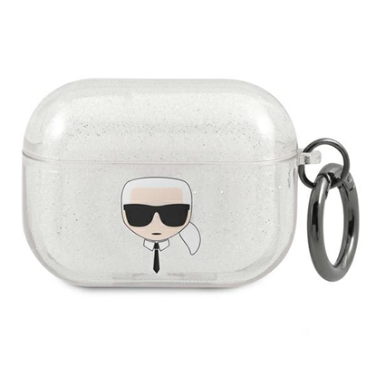 Attēls no Karl Lagerfeld KLAPUKHGS AirPods Pro  cover srebrn