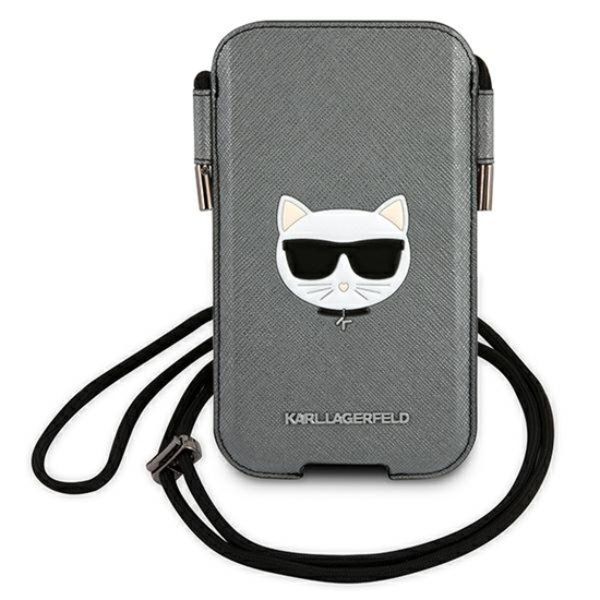 Picture of Karl Lagerfeld Torebka KLHCP12LOPHCHG 6,7" szary|g