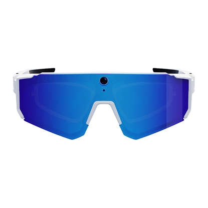 Picture of Colmi V06 AI White Sports Sunglasses (with blue le