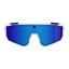 Picture of Colmi V06 AI White Sports Sunglasses (with blue le