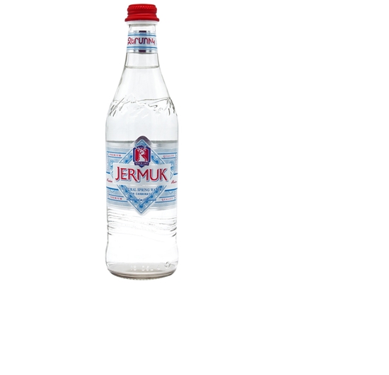 Изображение Dabīgs avota ūdens JERMUK Mountain, stiklā, 0.5l (DEP)