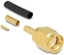 Picture of Delock RP-SMA plug for crimping RG-174 / RG-316 with matching shrink tube