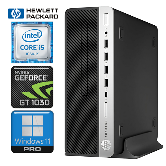 Изображение HP 600 G5 SFF i5-9500 16GB 512SSD M.2 NVME+2TB GT1