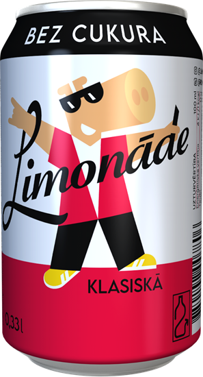 Изображение Limonāde LIMPO Klasiskā, bez cukura, bundžā, 0.33l (DEP)