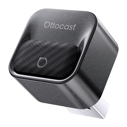 Attēls no Ottocast CA525-T3 Mini Core bezvadu automašīnas adapteris ar Wi-Fi 2,4 GHz + 5 GHz un Bluetooth 4.2