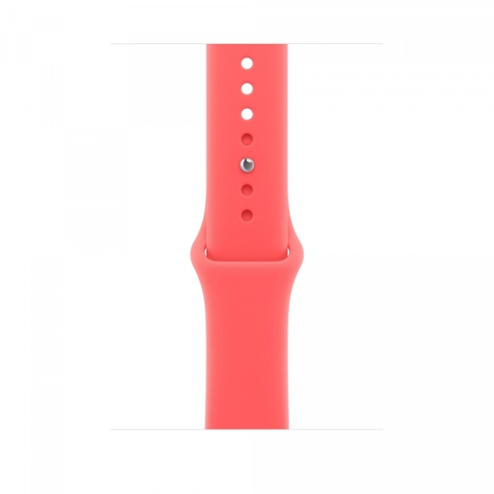 Изображение Pasek sportowy w kolorze różowej guawy do koperty 46 mm - rozmiar S/M