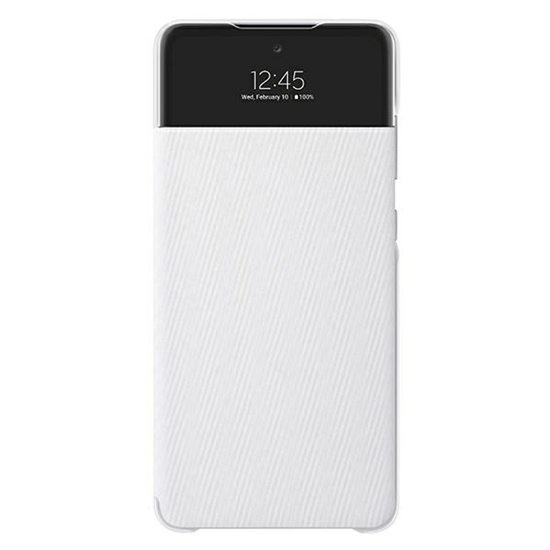 Изображение Samsung - Galaxy A72 Smart S View Wallet Cover White