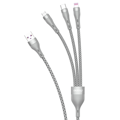 Attēls no Dudao USB 3in1 cable Lightning | microUSB| USB Typ
