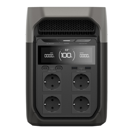 Picture of Set: EcoFlow Delta 3 power station + 400W photovoltaic panel.