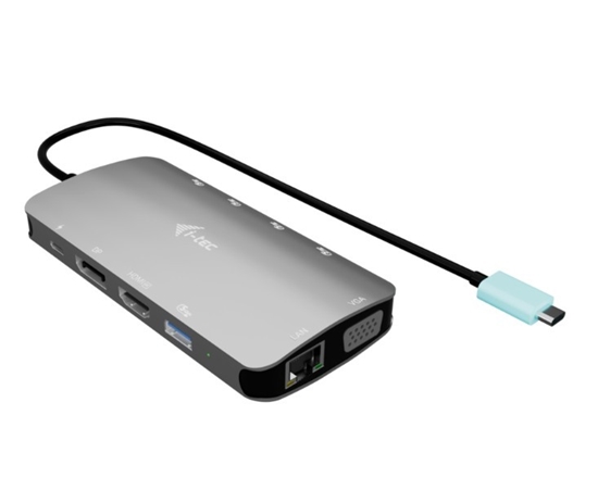 Picture of Stacja dokująca USB-C Meatl Nano 3x Display DP HDMI Power Delivery 100 W 