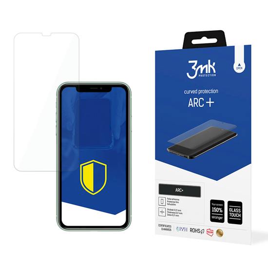 Picture of Apple iPhone XR|11 - 3mk ARC+ ekrāna aizsargs