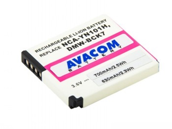 Picture of AVACOM PANASONIC DMW-BCK7 LI-ION 3.6V 700MAH 2.6WH