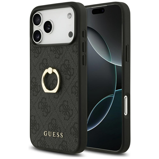 Изображение Case Guess 4G Ring Stand for iPhone 17 Pro Max bla