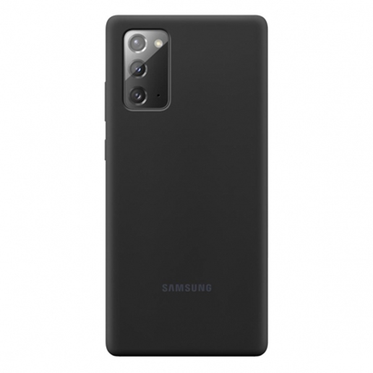 Изображение Samsung Etui Silicone Cover Galaxy Note 20 N980 czarny (EF-PN980TB)