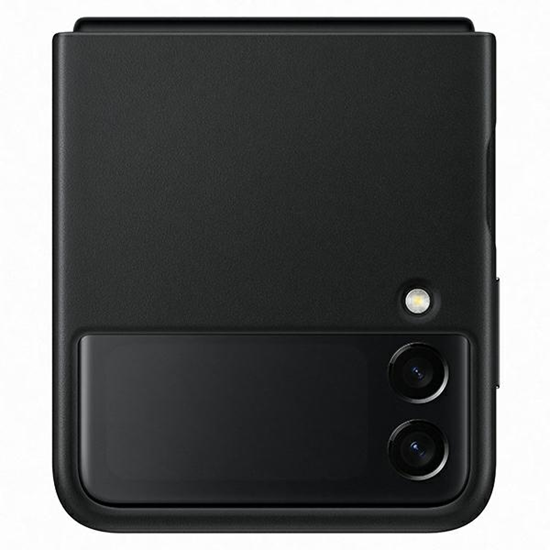 Picture of Samsung Samsung Leather Cover do Galaxy Z Flip 3 black