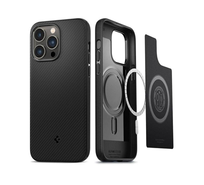 Изображение Spigen Mag Armor iPhone 15 Pro 6.1" MagSafe czarny