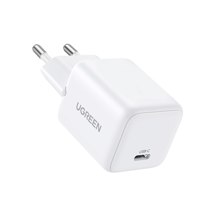Attēls no Ugreen X512 20W GaN 1x USB-C Wall Charger - White