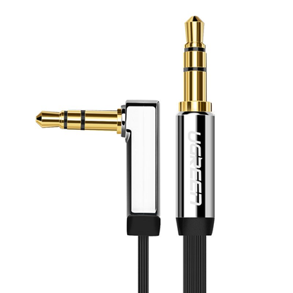 Picture of Ugreen AUX audio kabelis 3,5mm 2m melns (90)