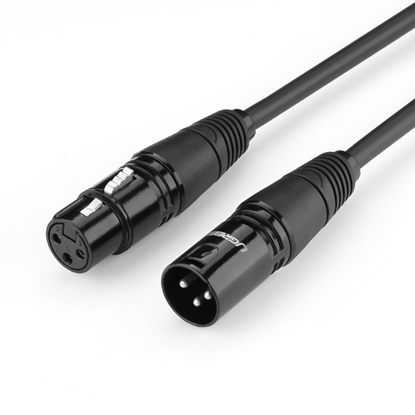 Изображение UGREEN AV130 XLR female uz XLR male kabelis - 2m (