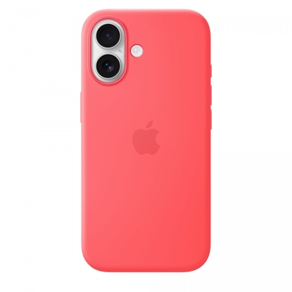 Attēls no Etui silikonowe z MagSafe do iPhonea 17 - różowa guawa