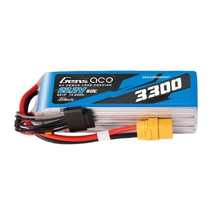 Picture of Accumulator Lipo Gens Ace G-Tech 3300mAh 22.2V 60C 6S1P XT90