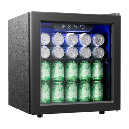 Изображение Euhomy BR001-55 37L beverage display cooler (black)