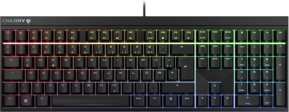 Изображение Klawiatura Cherry CHERRY TAS MX 2.0S RGB Corded DE-Layout schwarz MX BLACK