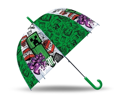 Picture of Parasolka przezroczysta manualna Minecraft 