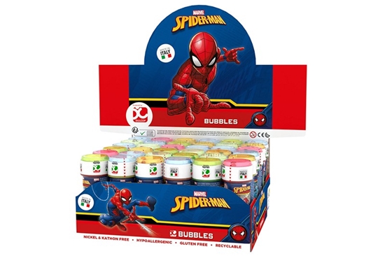 Изображение Bańki mydlane 60 ml Spiderman display 36 sztuk