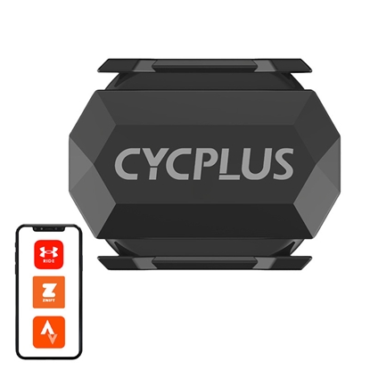 Изображение Cycplus C3 cadence and speed sensor- compatible with: Wahoo, Zwift, Endomondo, Mapmyride, etc.